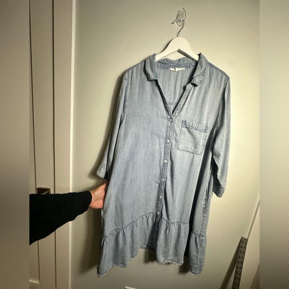 MELISSA NEPTON  Nancy ftencel denim dress  Size XL - Picture 13 of 17